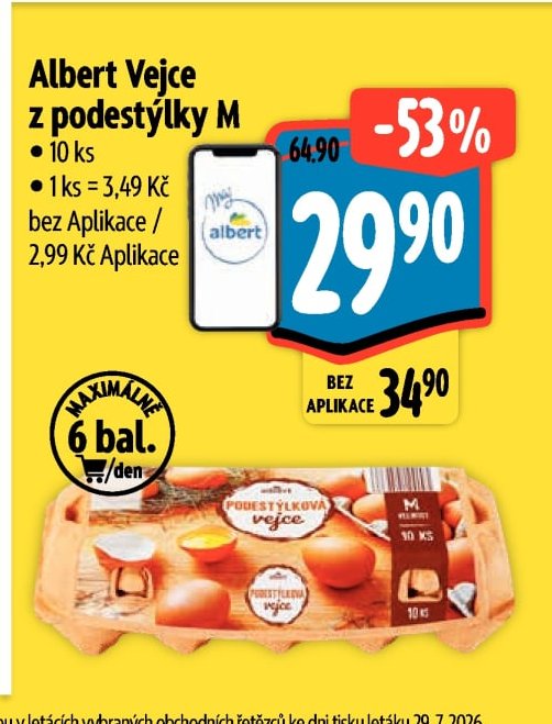 Albert Vejce z podestýlky M