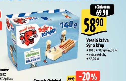 Veselá kráva Sýr a křup