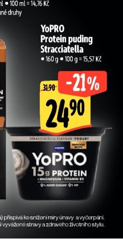 YoPRO Protein puding Stracciatella
