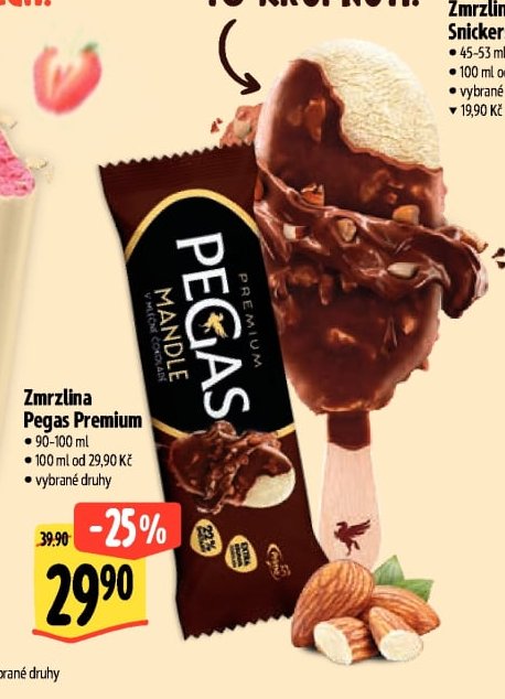 Zmrzlina Pegas Premium