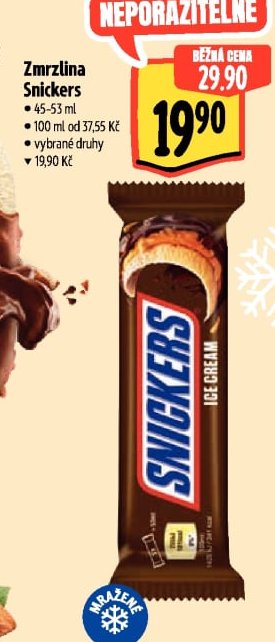 Zmrzlina Snickers