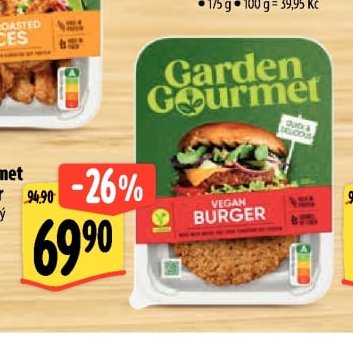 Garden Gourmet Vegan Burger