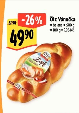 Ölz Vánočka