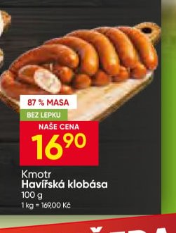 Kmotr Havířská klobása