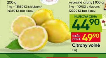 Citrony volné
