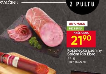 Kostelecké uzeniny Salám Rio Ebro