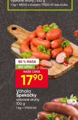 Váhala Špekáčky