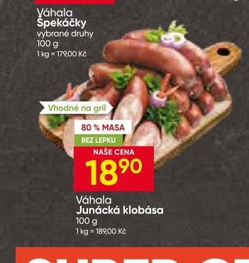 Váhala Junácká klobása