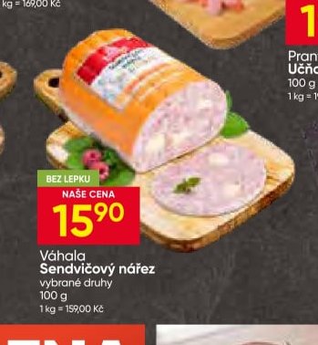 Váhala Sendvičový nářez