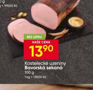 Kostelecké uzeniny Bavorská sekaná