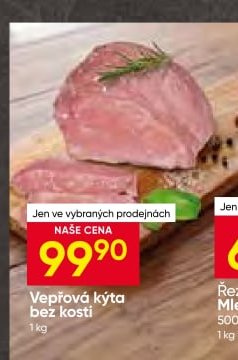 Vepřová kýta bez kosti