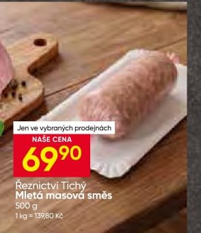 Řeznictví Tichý Mletá masová směs