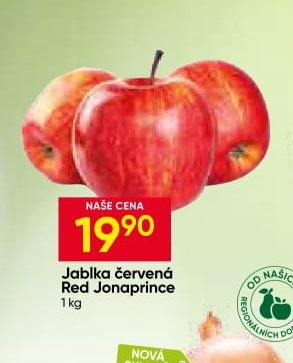 Jablka červená Red Jonaprince 1 kg