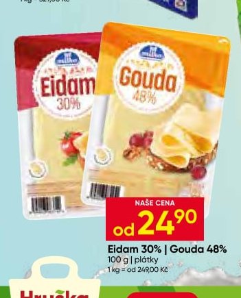 Eidam 30% | Gouda 48%