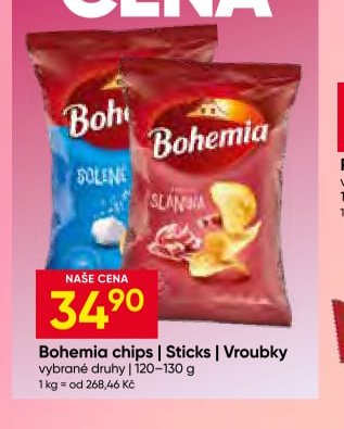 Bohemia chips | Sticks | Vroubky