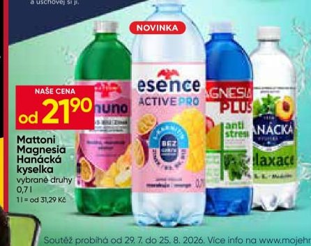 Mattoni Magnesia Hanácká kyselka