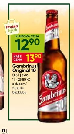Gambrinus Originál 10