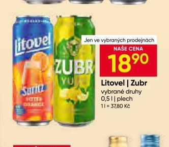 Litovel | Zubr vybrané druhy
