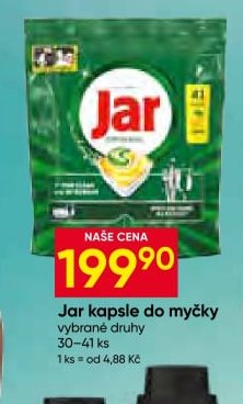Jar kapsle do myčky