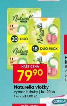 Naturella vložky