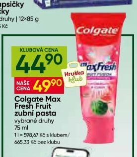 Colgate Max Fresh Fruit zubní pasta