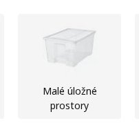 Malé úložné prostory