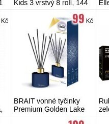 BRAIT vonné tyčinky Premium Golden Lake