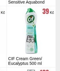 CIF Cream Green/ Eucalyptus 500 ml