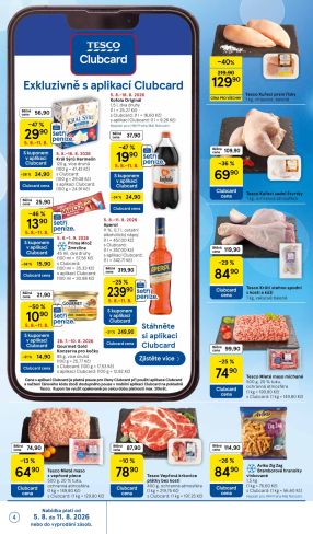 akční leták Tesco 5.8.2026-11.8.2026