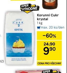 Korunní Cukr krystal