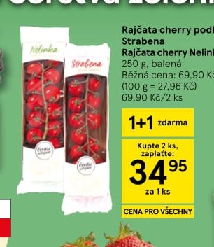 Rajčata cherry Nelinka