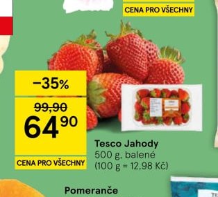 Tesco Jahody
