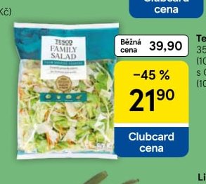 Tesco Rodinný salát