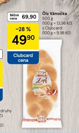 Ölz Vánočka