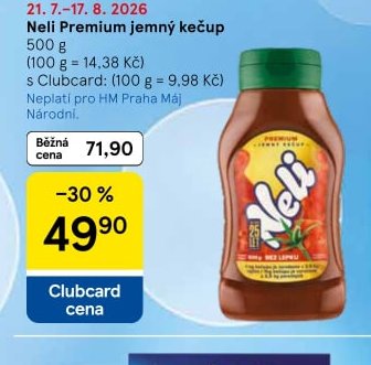 Neli Premium jemný kečup