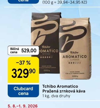 Tchibo Aromatico Pražená zrnková káva