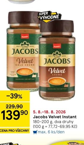 Jacobs Velvet Instant