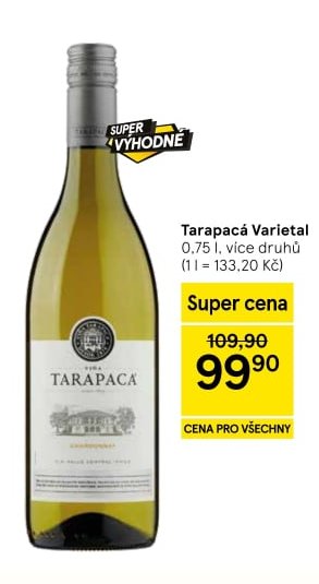 Tarapacá Varietal