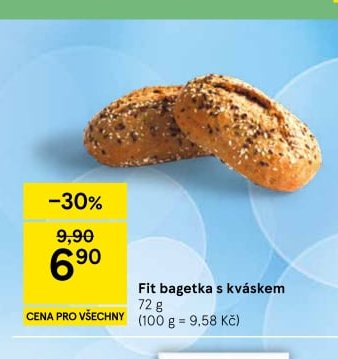 Fit bagetka s kváskem