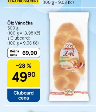 Ölz Vánočka 500 g