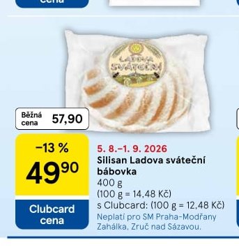 Silisan Ladova sváteční bábovka 400 g