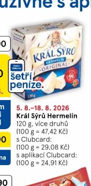 Král Sýrů Hermelín