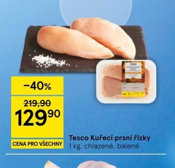 Tesco Kuřecí prsní řízky