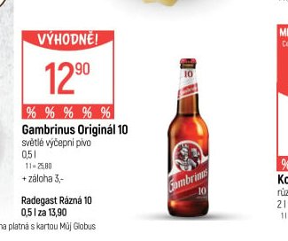 Gambrinus Originál 10