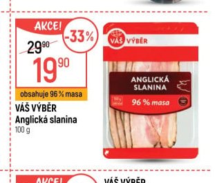 Váš Výběr Anglická slanina