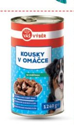 Váš výběr Konzerva pro psy