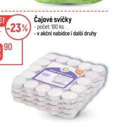 Čajové svíčky