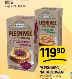 PLESNIVEC NA GRILOVÁNÍ