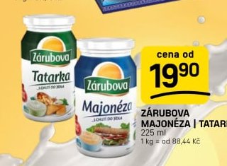ZÁRUBOVA MAJONÉZA | TATARKA 225 ml