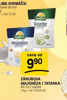ZÁRUBOVA MAJONÉZA | TATARKA 90 ml